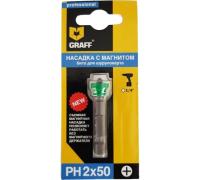 Бита для шуруповерта PH2x50  GRAFF