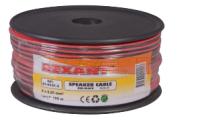 Кабель акуст. 2х0,25 мм2 (кр/ч)
