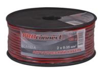 Кабель акуст. 2х0,35 мм2 (кр/ч)