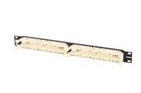 Hyperline 110C-19-100P-1U 100 парная кросс-панель