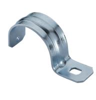 Скоба метал. 1 лапковая СМО д 8-9мм. (КВТ)