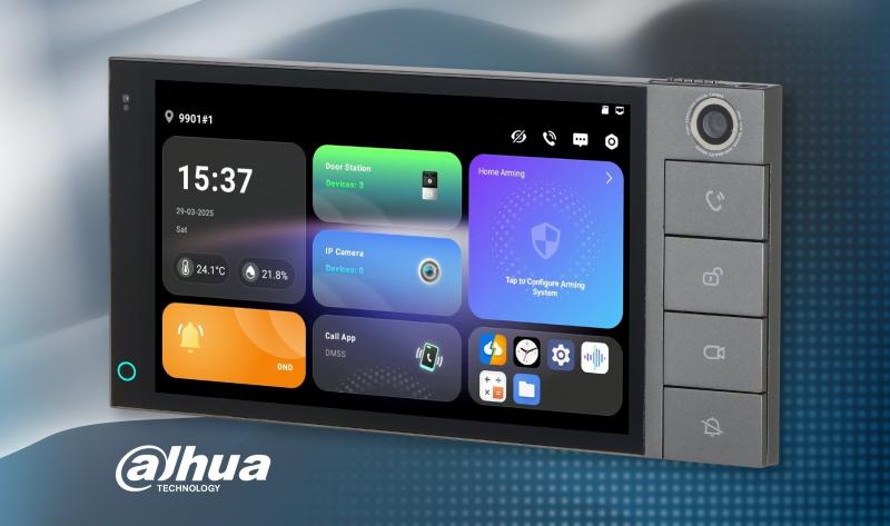 Интеллектуальная панель Dahua SCP3024B-CBZ – гибридное решение для видеодомофонии нового уровня