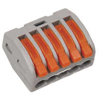 Строительно-монтажная клемма СМК 222-415 (5х2,5) (4 шт/упак) IEK UKZ-004-415