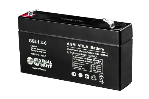 АКБ GS 6/1,3 (20шт/кор.)