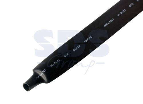 Термоус трубка 15мм (21-5006) черная