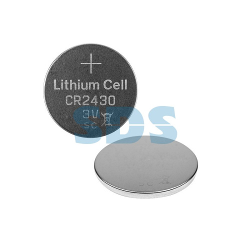 Литиевые батарейки CR2430 REXANT 3 V 300 mAh блистер 5шт (30-1109) шт