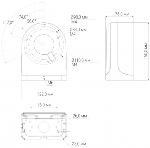 BOLID BR-106 gabaritnye razmery