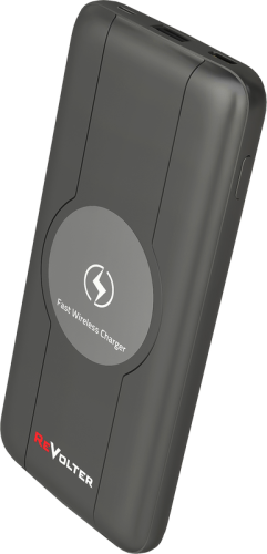 Power Bank ReVolter 10000 Беспроводной черный  