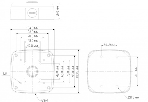 BOLID BR-201 gabaritnye razmery