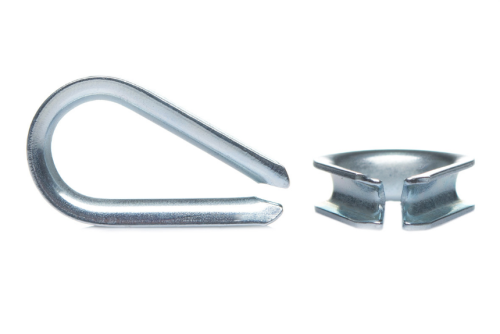 Коуш для стальных канатов DIN 6899 3 мм