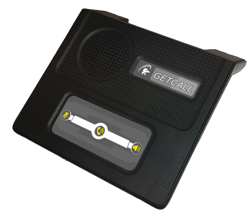 GetCall GC-1001D4 Пульт на 1 абонента с функцией внешнего оповещения