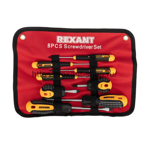 Набор отверток 8 предметов REXANT (12-4774)